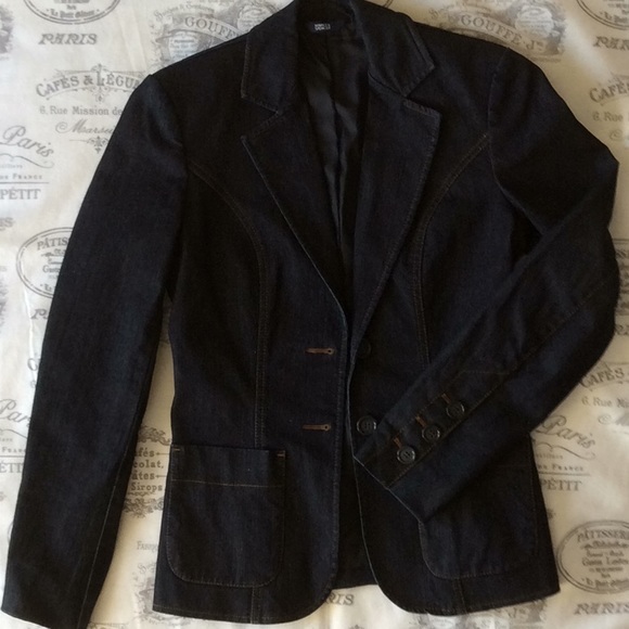 Marks & Spencer Denim Jacket Size 4 - Picture 3 of 8